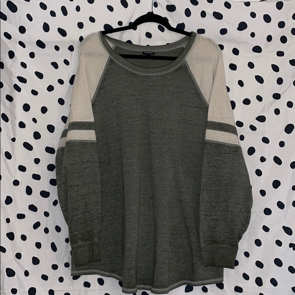 Olive Varsity Sweatshirt